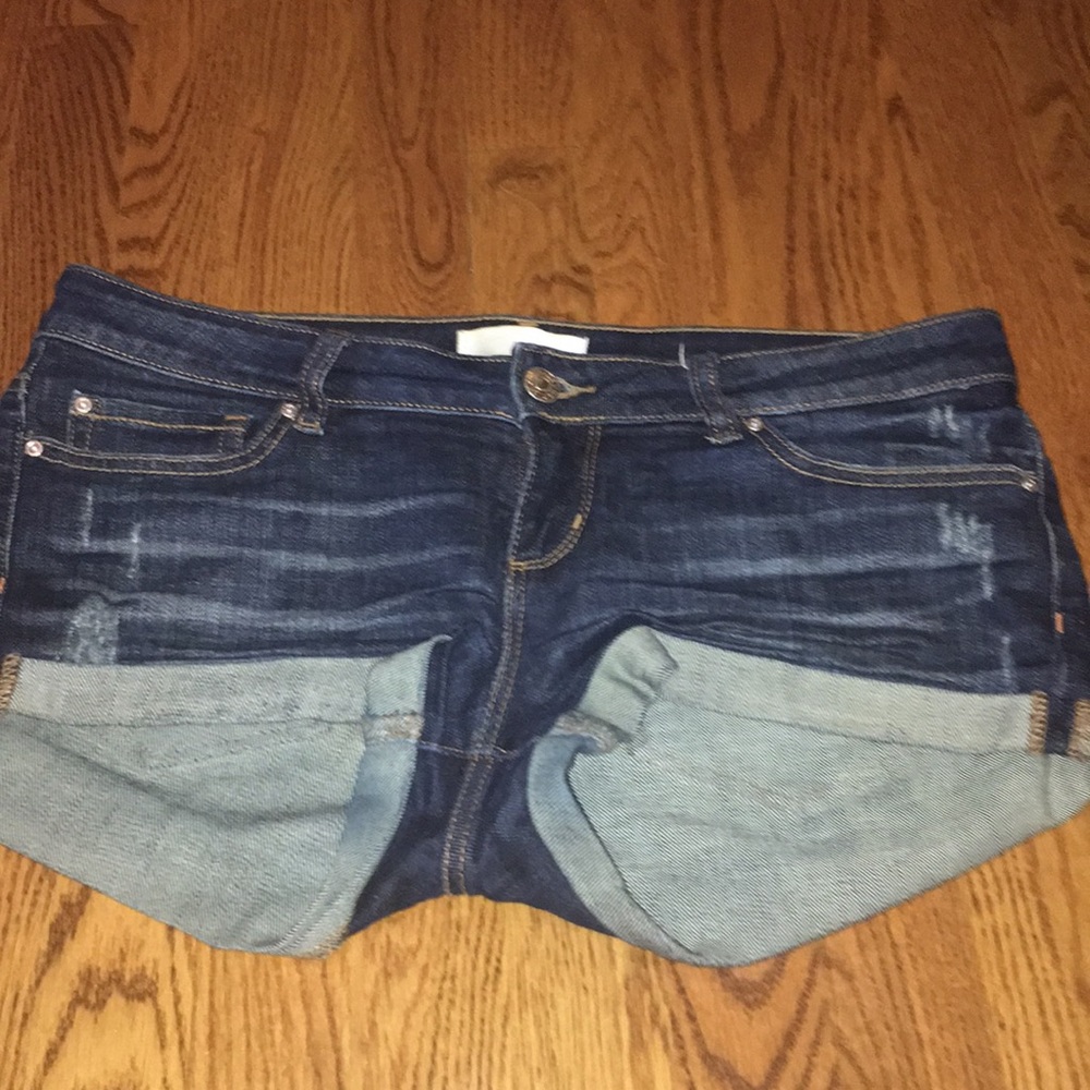 Dark wash denim Jean shorts